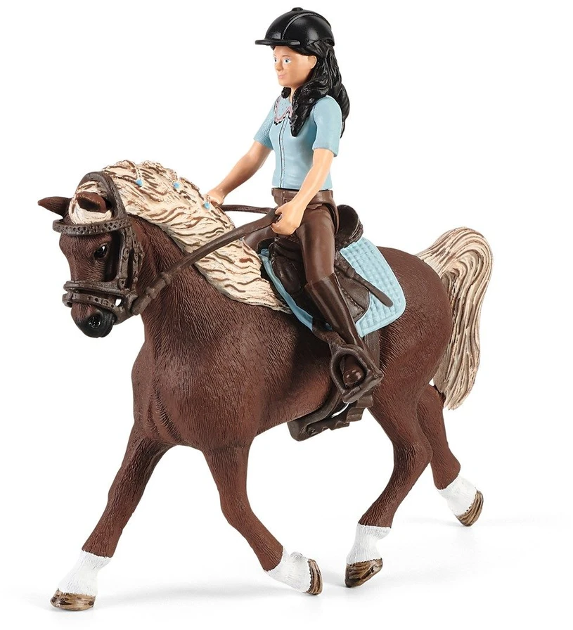 SCHLEICH HORSE CLUB Plovykla su Emile ir Luna iš „Žirgų klubo“