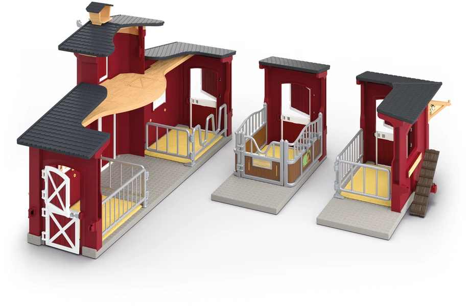 Figūrėlių rinkinys su ožkų tvartu Farm World Schleich