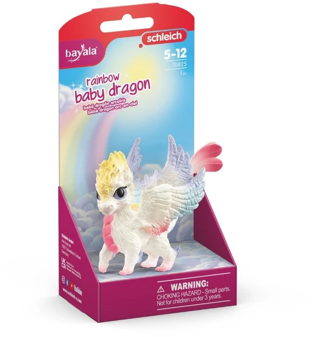 Schleich figūrėlė Vaivorykštinis drakono jauniklis