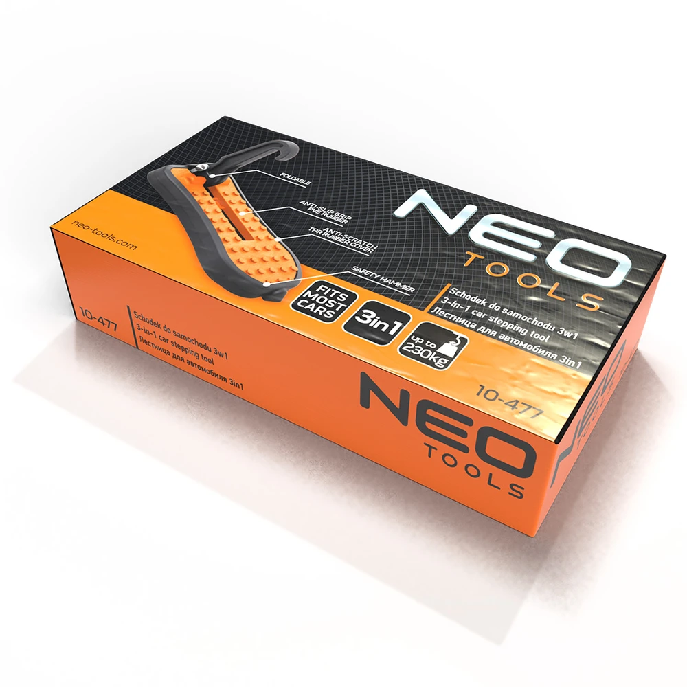 Neo Schodek 3 viename automobilio laiptelis, visureigis, universalas, stogo bagažinė