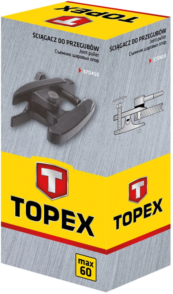 Rutulinio šarnyro nuėmėjas TOPEX 37D410 (45 x 15 mm)