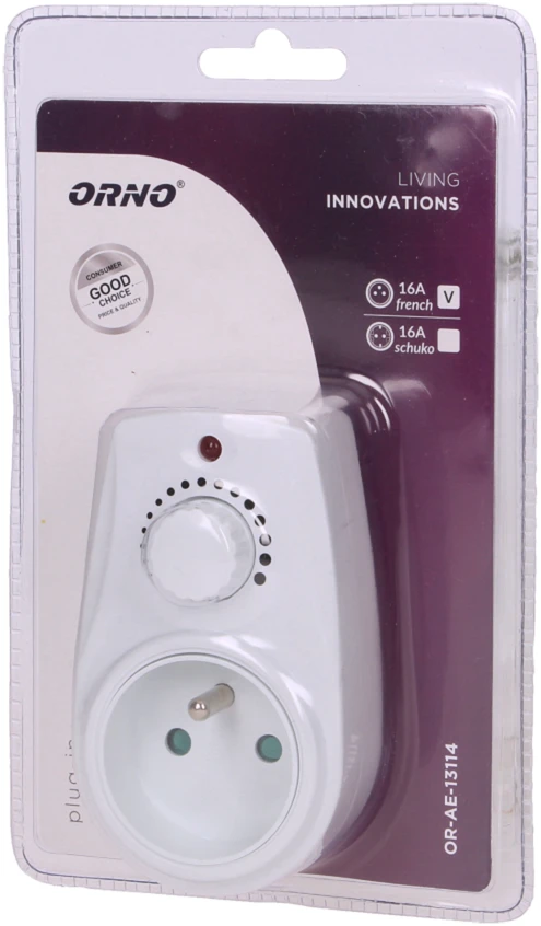 TAMSINTUVAS SU TINKLINIU LIZDU OR-AE-13114 230 V ORNO