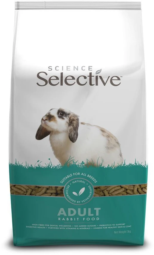 Science Selective „Science selektyvus“ – suaugusių triušių ėdalas – 3kg