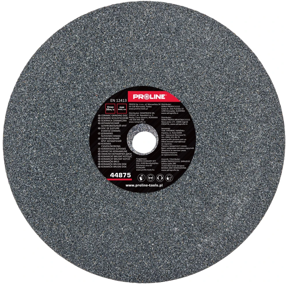 Proline Keraminis šlifavimo diskas 150x20x12,7 mm, 98c silicio karbidas, gr60, prolinas