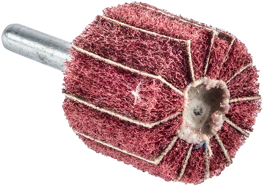 Ściernica Plokštelinis šlifavimo diskas su abrazyvine vilna, kotas 30 x 25 x 6 mm, P120