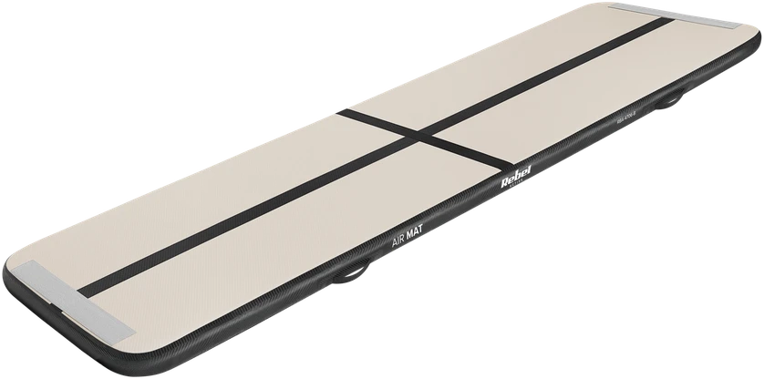 Gimnastikos, akrobatikos takas Airtrack REBEL PRO 500x100x10 - juodas