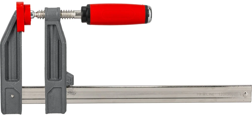 Ścisk Staliaus spaustuvas „f“ tipo 300 * 120 mm su prolino fiksatoriumi