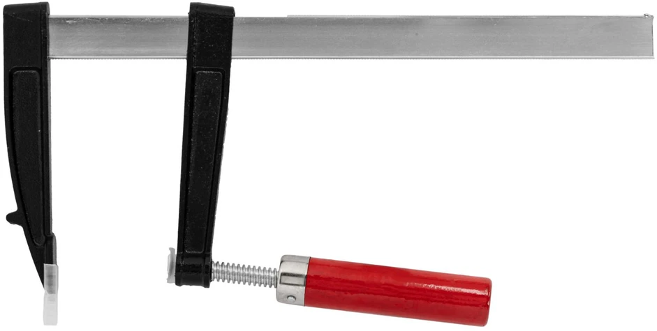 Mega Ścisk Staliaus spaustuvas „f“ tipo 300 * 50 mm