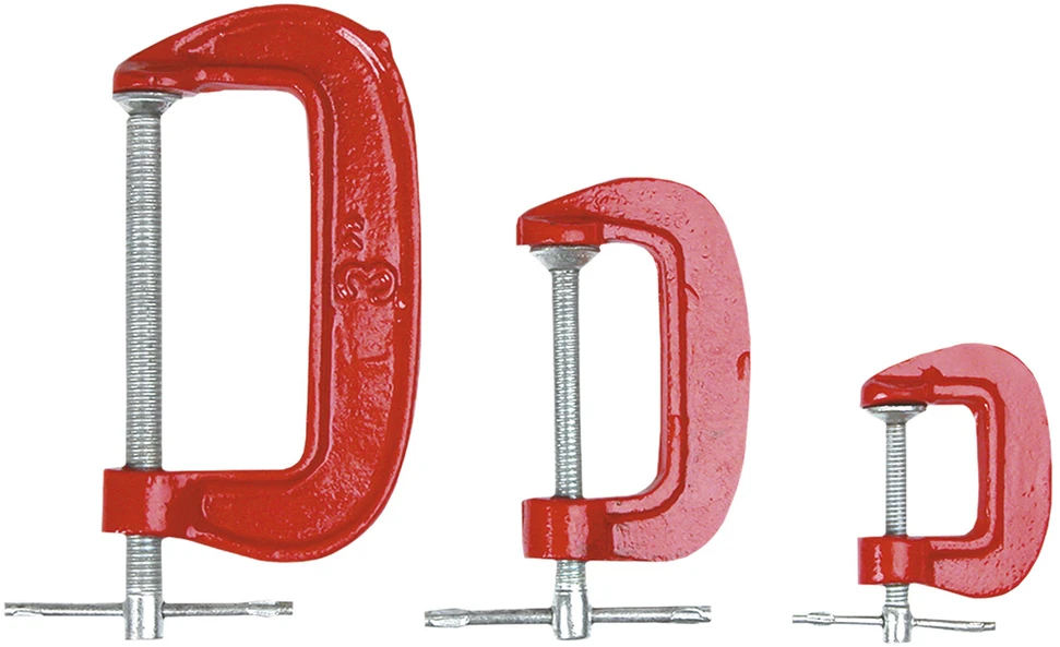 Top Tools Vise 3 vnt. 25, 50,75 mm