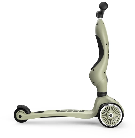„Scoot and Ride“ – 2 viename balansinis dviratis / paspirtukas – alyvuogių spalvos (SR-00001)