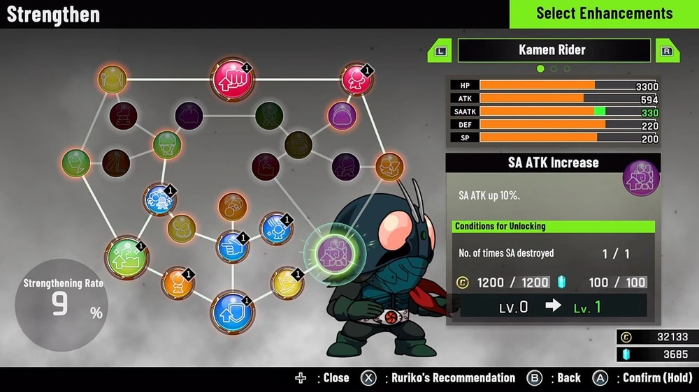Bandai Namco SD Shin Kamen Rider Rumble (Nintendo Switch)