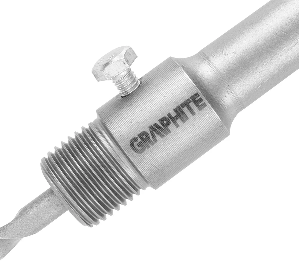SDS Max skylių pjūklo adapteris ir M22 190 mm centravimo grąžtas