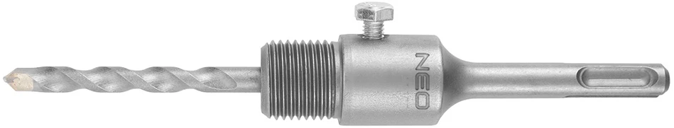 SDS Plus adapteris ir M22 110 mm centravimo grąžtas