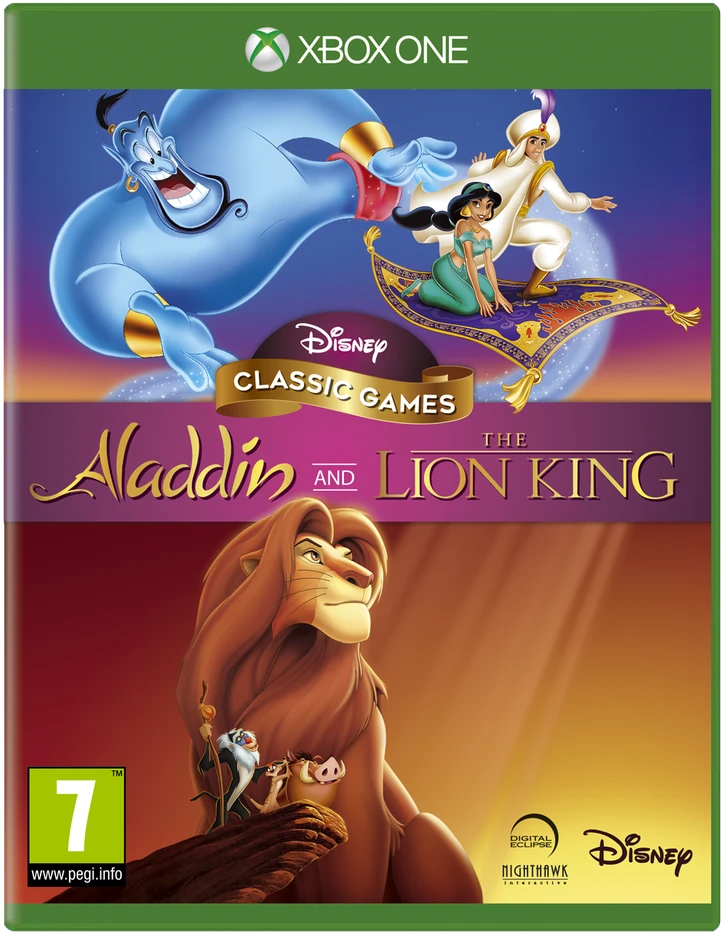 Sega Nighthawk Interactive „Disney Classic Games: Aladdin and The Lion King“ XBOX One