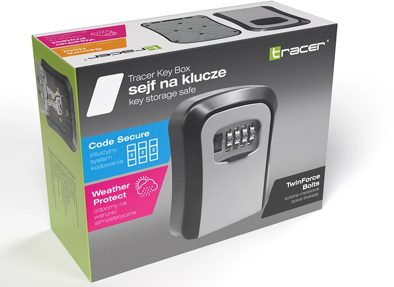 „Tracer Key Box“ raktų seifas