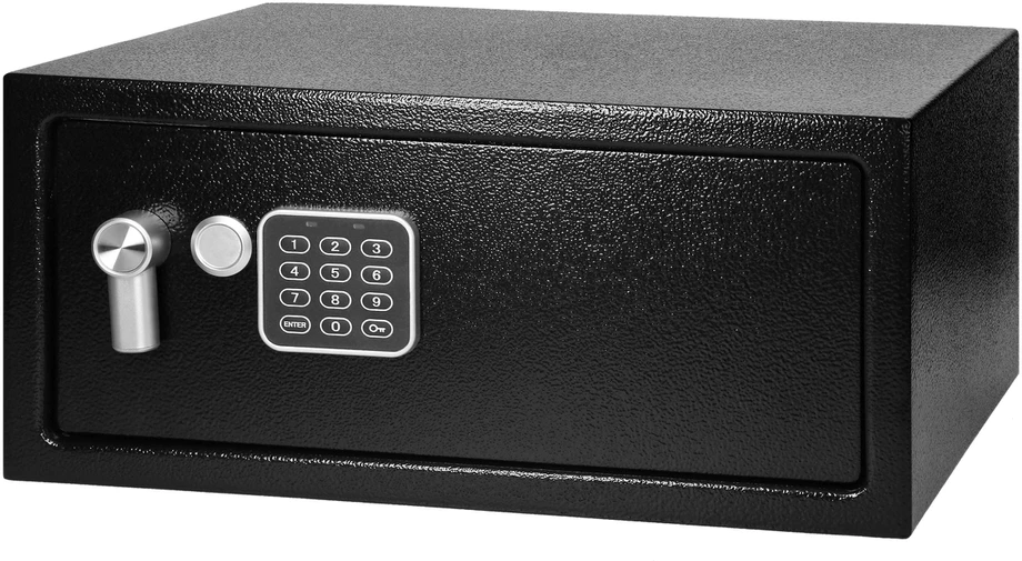 Orno Sejf/ TREZO elektroninis kodinis seifas, nešiojamas kompiuteris