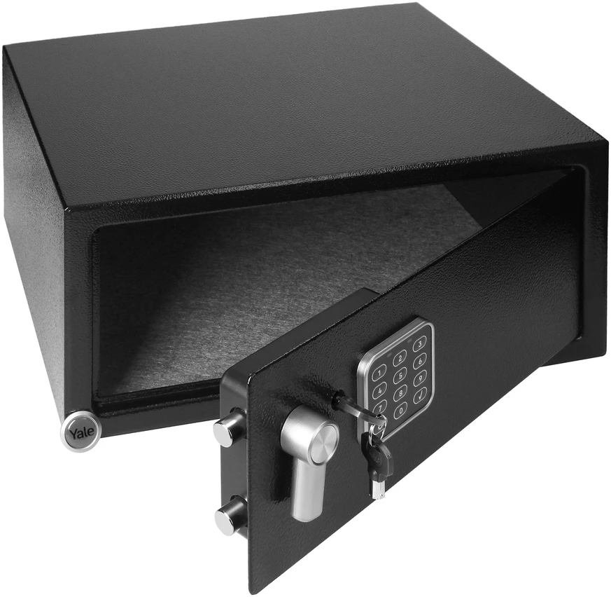 Orno Seifas - Yale YLV/200/DB2 24L Plieninis Juodas