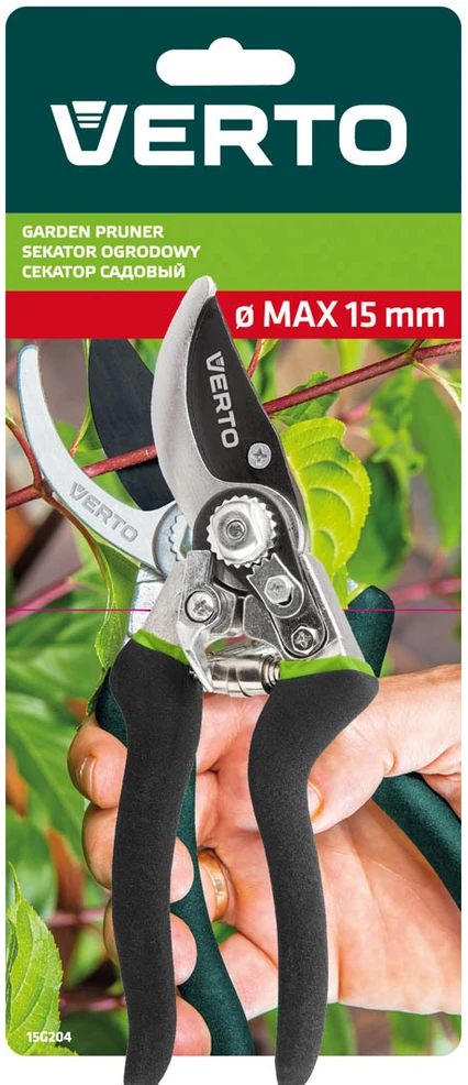 Sekator Universalus sodo genėtuvas 220 mm, pjovimo skersmuo 15 mm