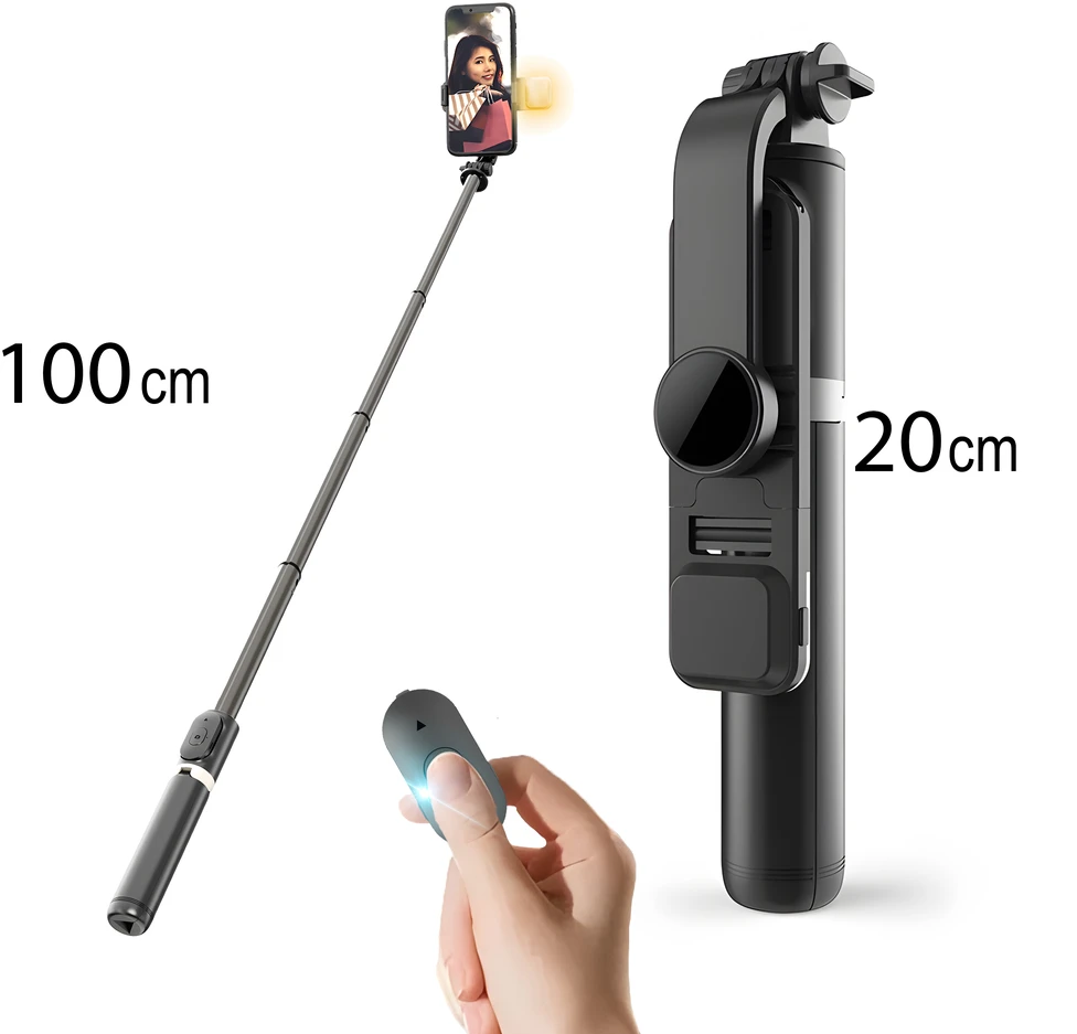 Selfie Asmenukių lazdelė S100, 100 cm