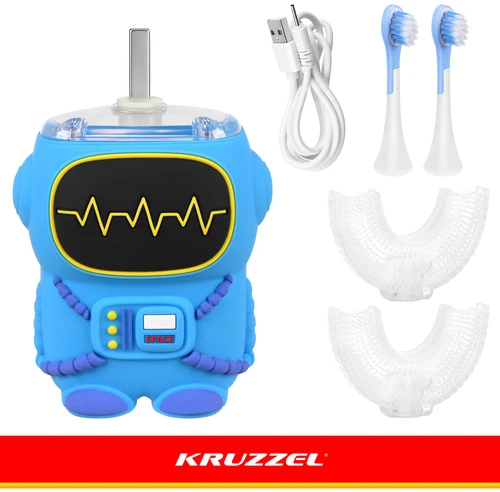 Šepetėlis soniczna vaikams - robot Kruzzel