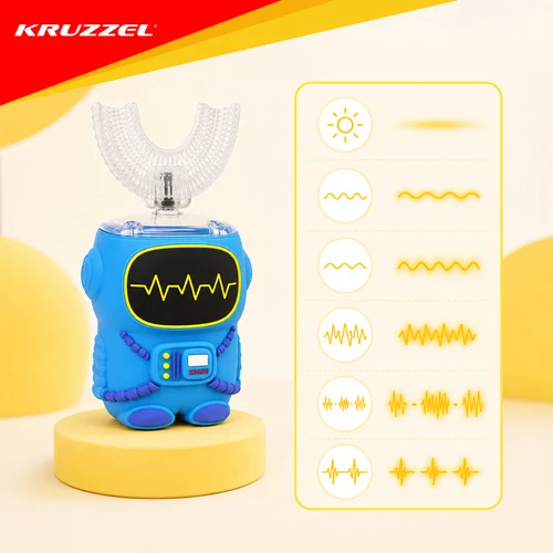 Šepetėlis soniczna vaikams - robot Kruzzel