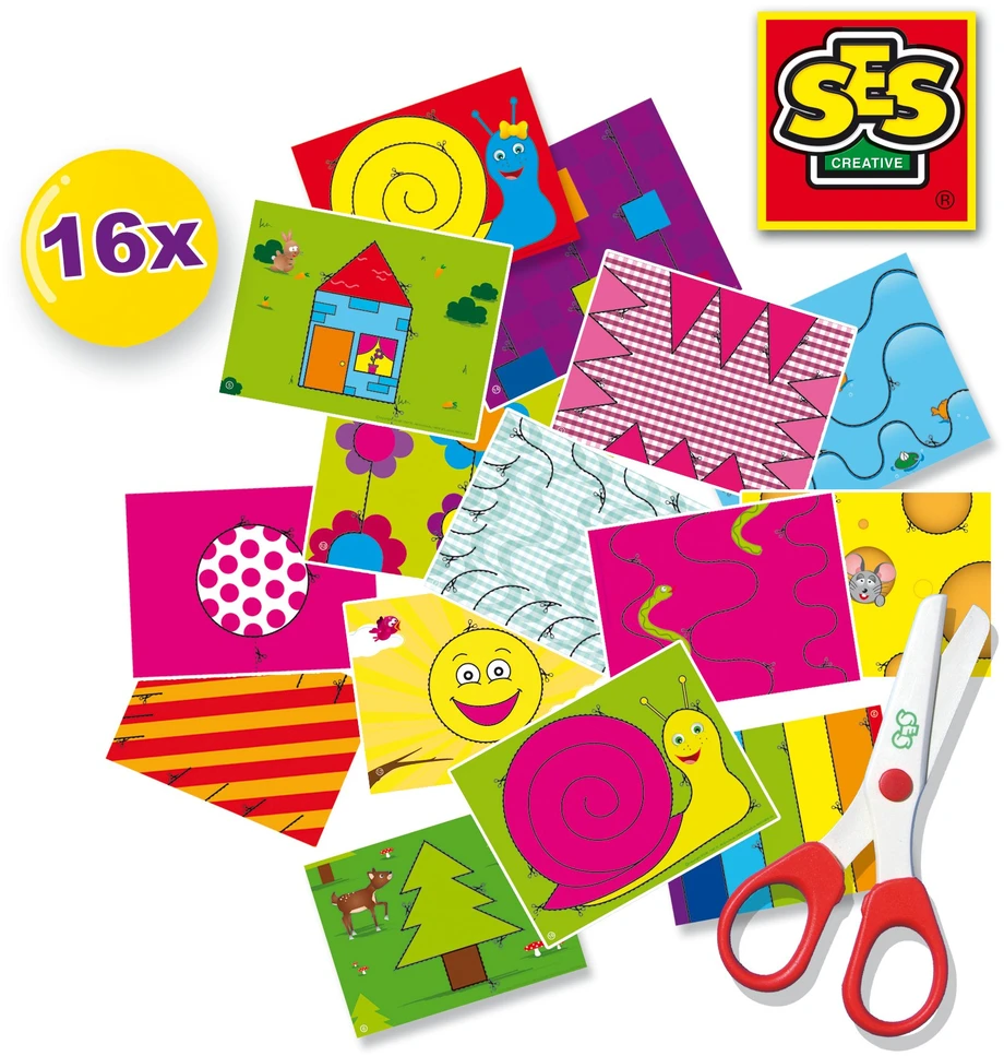 SES Creative - Aš mokausi naudotis žirklėmis - (S14809)