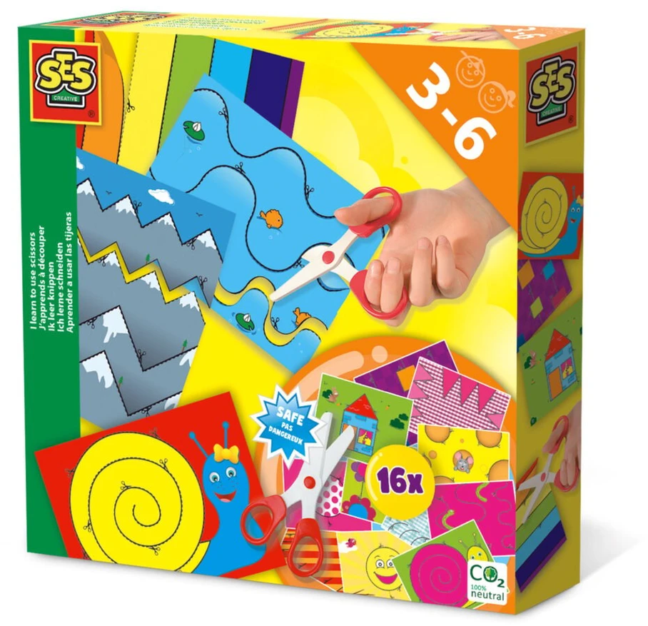 SES Creative - Aš mokausi naudotis žirklėmis - (S14809)