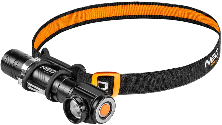 Neo Tools Set 3 elementų rinkinys (priekinis žibintas 99-026, 5 viename išgyvenimo apyrankė 63-140, sulankstomas peilis)