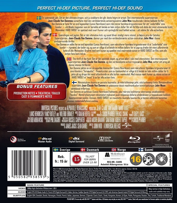 Sf Studios „Kietas taikinys“ (Jean Claude Van-Damme)