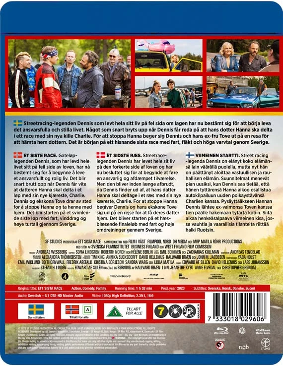 Sf Studios PASKUTINĖS LENKTYNĖS - (Blu-ray)