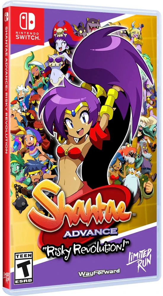 „Shantae Advance: Risky Revolution“ (riboto leidimo) – „Nintendo Switch“