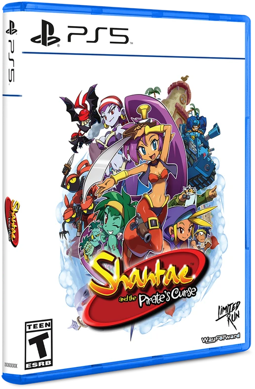 Limited Run „Shantae And The Pirates Curse“ – ribotas leidimas Nr. 5 – „PlayStation 5“.