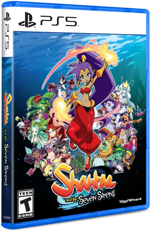 Limited Run „Shantae and the Seven Sirens“ (riboto leidimo) – „PlayStation 5“