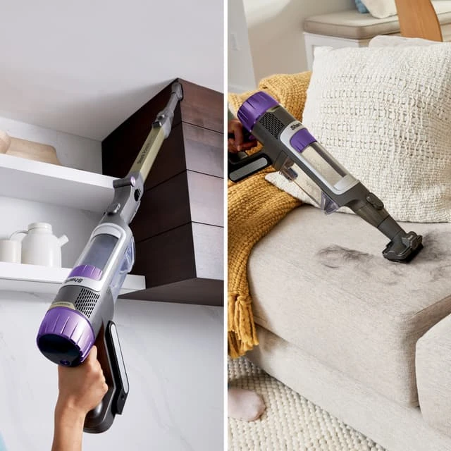 Belaidis dulkių siurblys Shark IP3251EUT, Pilkas su aukso spalvos ir violetiniais akcentais