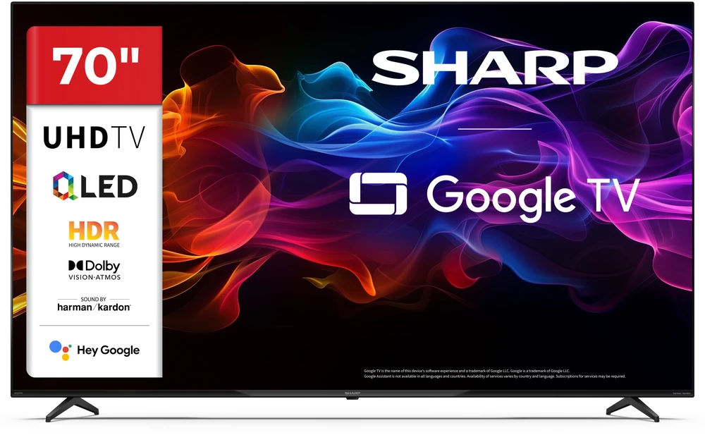 „Sharp 70HP5265E“ | 70 | Išmanusis televizorius | „Google TV“ | UHD