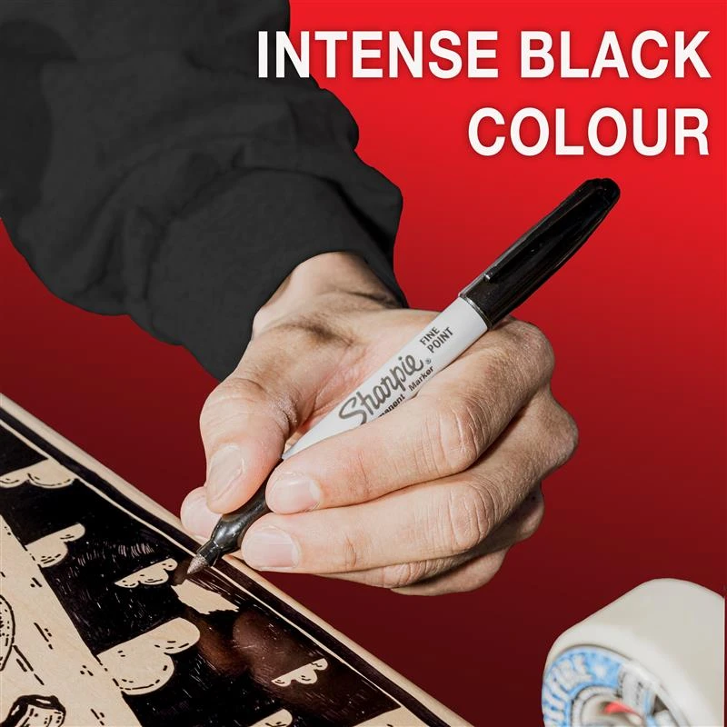 Markery Sharpie Fine Juodas (blister 5szt.) - 1986051