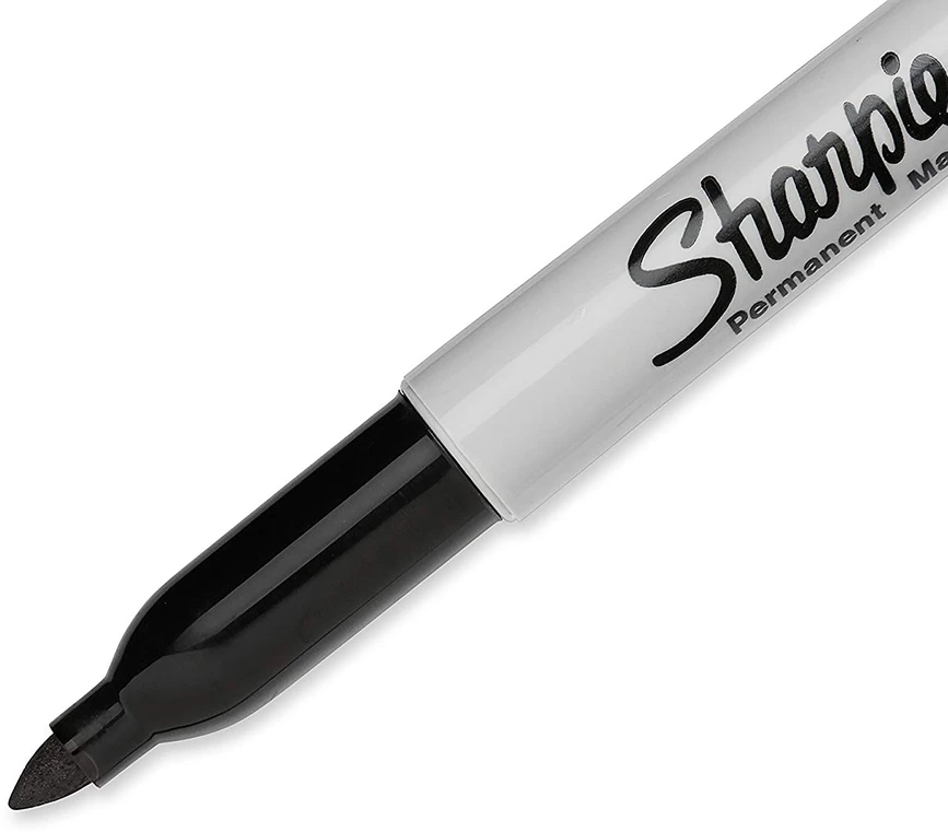 Sharpie Fine žymekliai, juodi (pakuotėje 12 vnt.) - 1996111