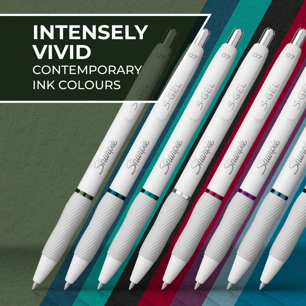 Sharpie S-GEL geliniai tušinukai Mix Colours 8 vnt. - 2208551