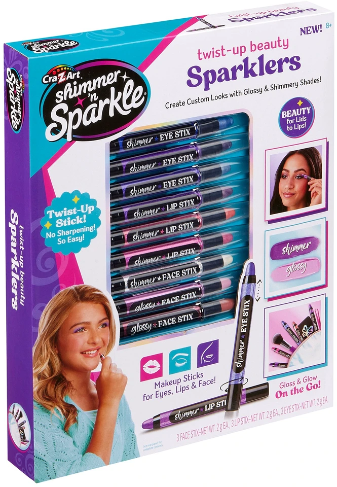 „Shimmer n Sparkle“ – susukamos grožio blizgučiai (65703S)