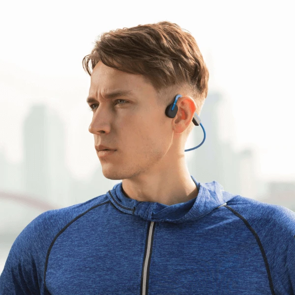 Belaidės ausinės Shokz Open Move, Mėlynos