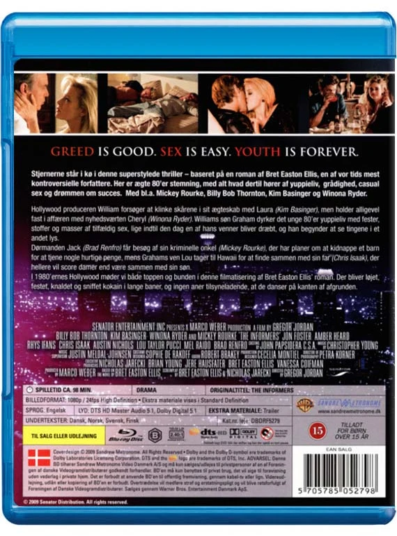 Showtimea INFORMATORIAI - (Blu-Ray)