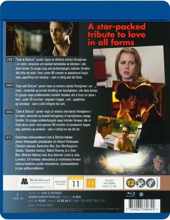 Showtimea MEILĖ IR NEPASITIKĖJIMAS - (Blu-Ray)
