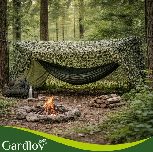 Masking net 2x5m + 100 Gardlov bands