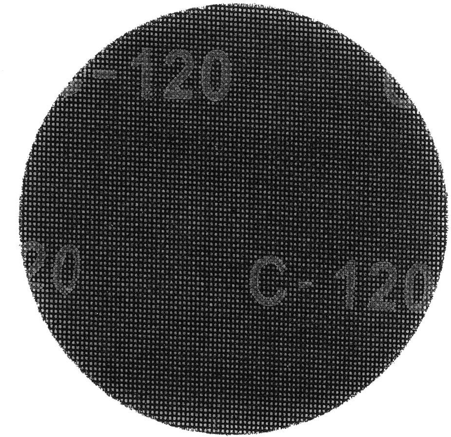 Siatka Šlifavimo tinklelis su lipdukais 180 mm, K120, 5 vnt. šlifuokliui 59G263