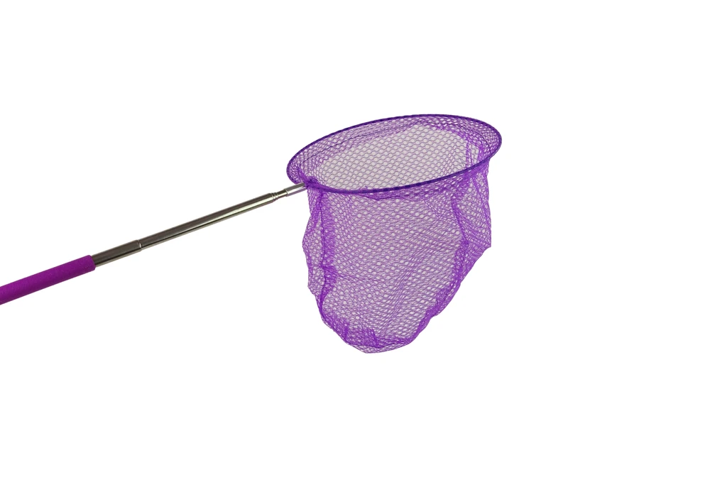 Lean Toys Tinklelis drugeliams gaudyti, violetinis