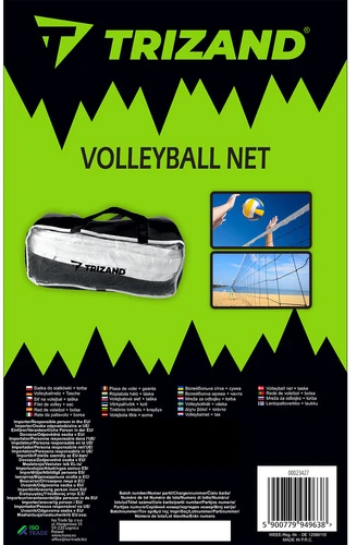 Trizand Volleyball net + bag 23427