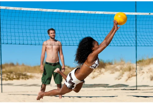 Trizand Volleyball net + bag 23427