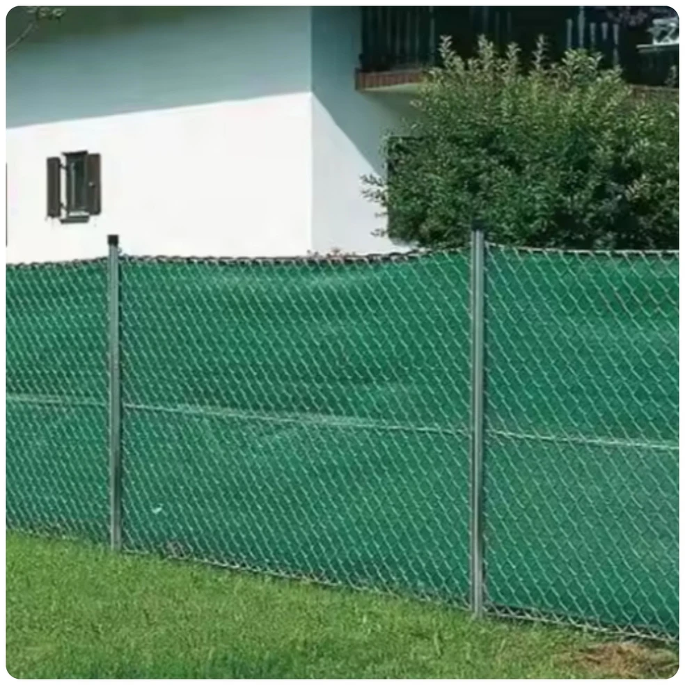Lean Apsauginis tinklas tvorai 1.5x50 m, 140 g/m², žalias