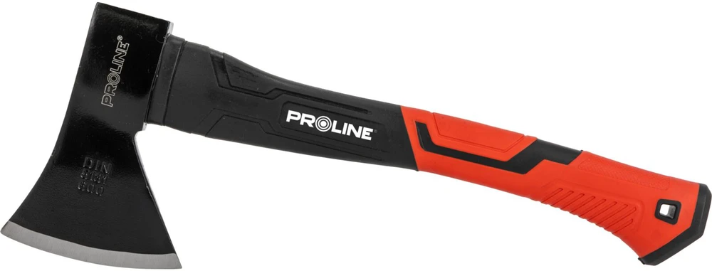 Siekiera. Kirvis. 600 g, stiklo pluošto rankena, dengta plastiku, 360 mm proline
