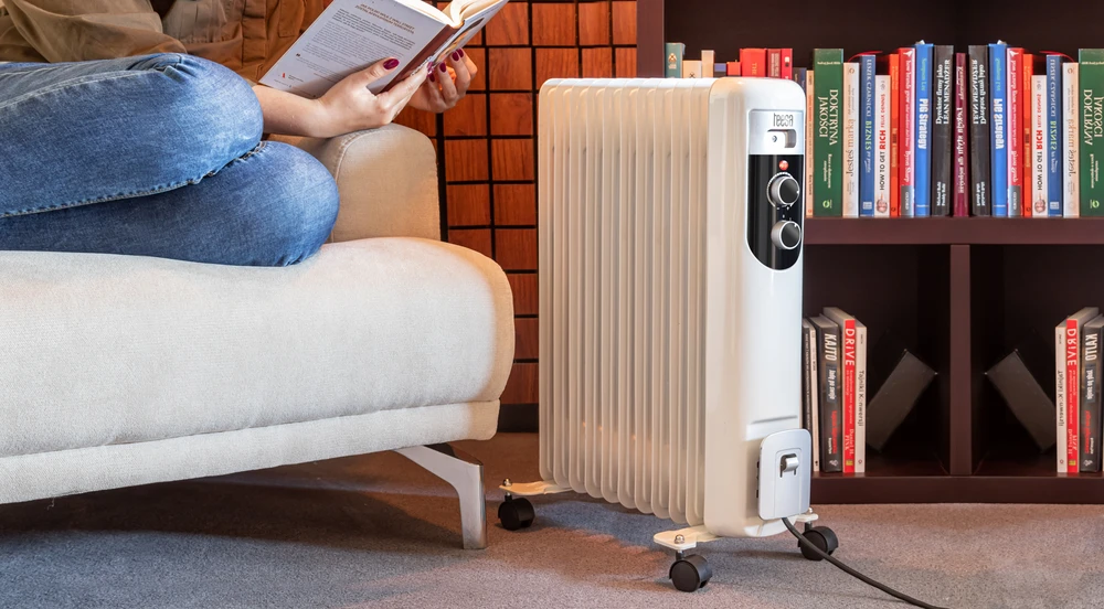 Alyvos radiatorius Teesa 2500 W, 11 briaunų
